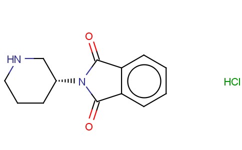 3-(R)-PIPERIDINYL PHTHALIMIDE HYDROCHLORIDE